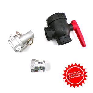 SISTEMA DE AUTOCEBADO - AUTOCARGA CUBA CON MANGUERA 6M (BOMBAS 1" 1/2)