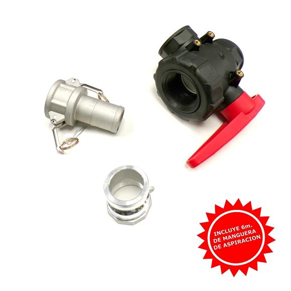 SISTEMA DE AUTOCEBADO - AUTOCARGA CUBA CON MANGUERA 6M (BOMBAS 2")