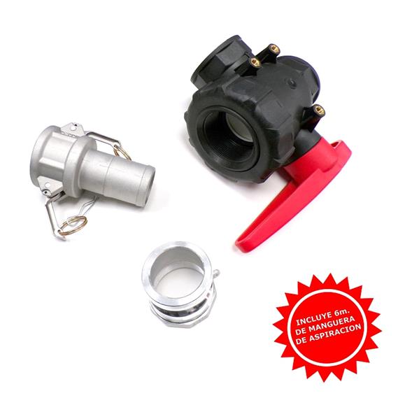 SISTEMA DE AUTOCEBADO - AUTOCARGA CUBA CON MANGUERA 6M (BOMBAS 2")