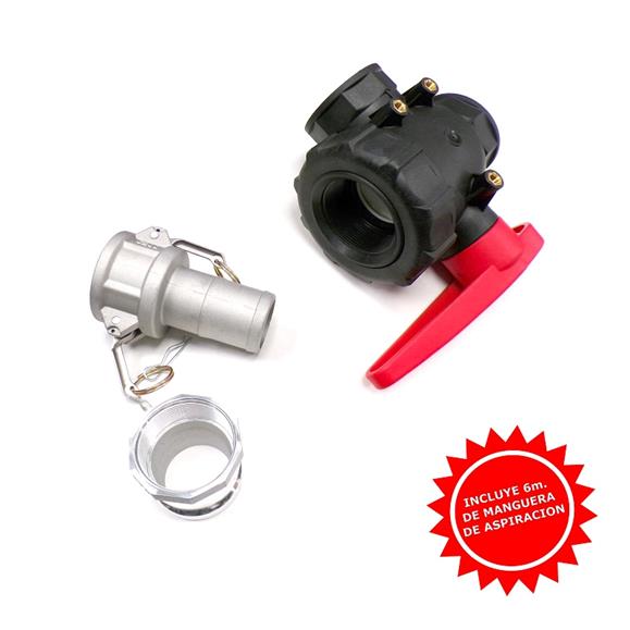 SISTEMA DE AUTOCEBADO - AUTOCARGA CUBA CON MANGUERA 6M (BOMBAS 2")