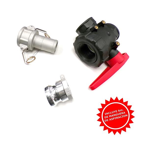 SISTEMA DE AUTOCEBADO - AUTOCARGA CUBA CON MANGUERA 6M (BOMBAS 2")