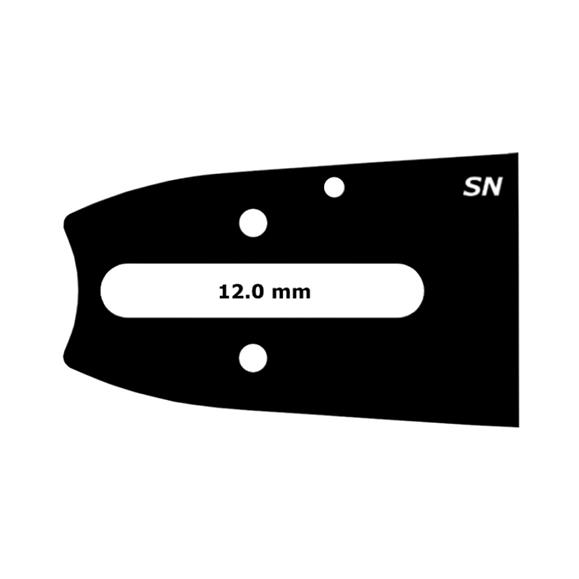 ESPADA LAMINADA 18"/45CM PASO 3/8 GALGA 0.063/1,6MM 66 ESLABONES