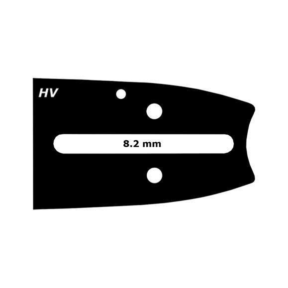 ESPADA SOLIDA 18"/45CM PASO 3/8 GALGA 0.058/1,5MM 68 ESLABONES