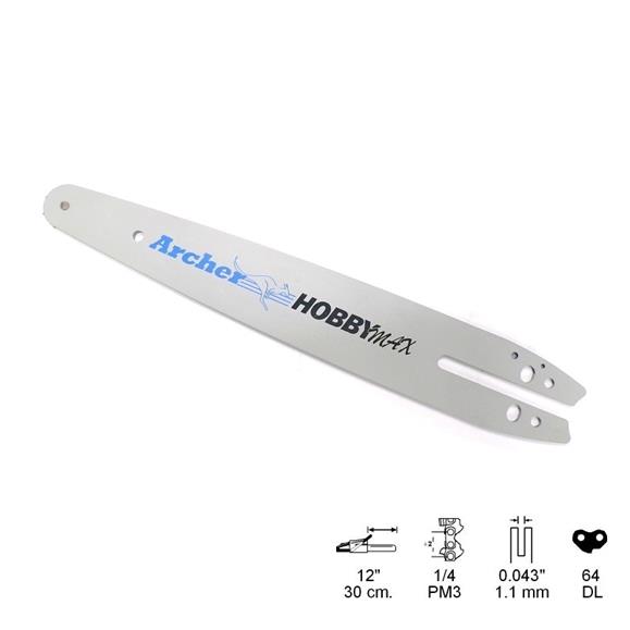 ESPADA ARCHER 12", 1/4, 0.43, 64 ESLABONES , PARA CADENA PM3