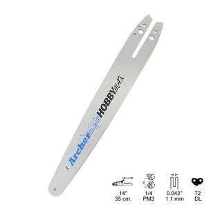 ESPADA ARCHER 14", 1/4, 0.43, 72 ESLABONES , PARA CADENA PM3