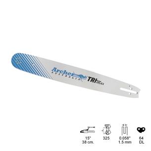 ESPADA LAMINADA 15"/38CM PASO 325 GALGA 0.058/1,5MM 64 ESLABONES