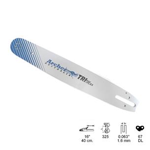 ESPADA LAMINADA 16"/40CM PASO 325 GALGA 0.063/1,6MM 67 ESLABONES
