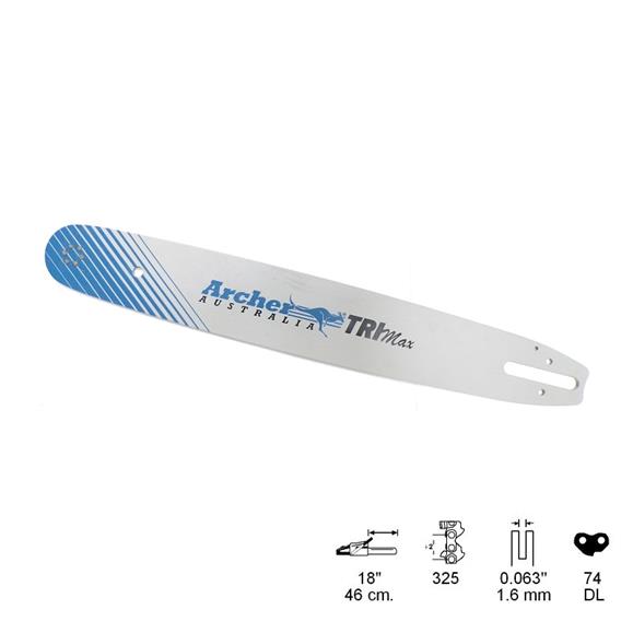 ESPADA LAMINADA 18"/45CM PASO 325 GALGA 0.063/1,6MM 74 ESLABONES