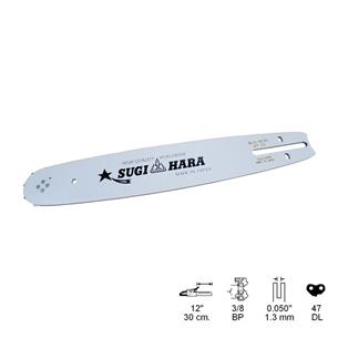 ESPADA SUGIHARA SHINDAIWA 12", 3/8BP, PASO 0,50, 47 ESLABONES