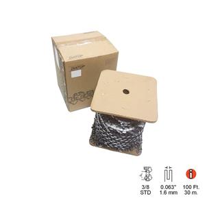 CADENA SUGIHARA 3/8, 0.63 , 100 PIES, DIENTE CUADRADO