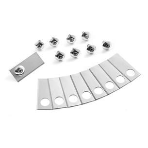 KIT CUCHILLAS Y TORNILLOS MIIMO 300, 500 ( PACK 9 UNID )