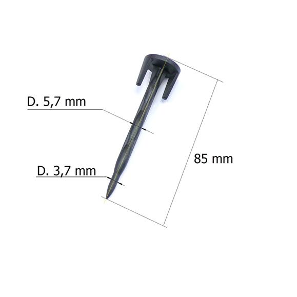 PIQUETA PARA CABLE ROBOT CORTACESPED - PACK 100 UD