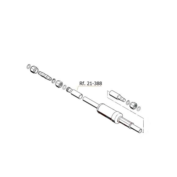 VASO UNION VARA 29 MM  STL, MASTER BLOCK , ARVIPO SP-400,450