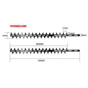 CUCHILLA CORTASETOS KOMATSU ZENOAH Y HSQ