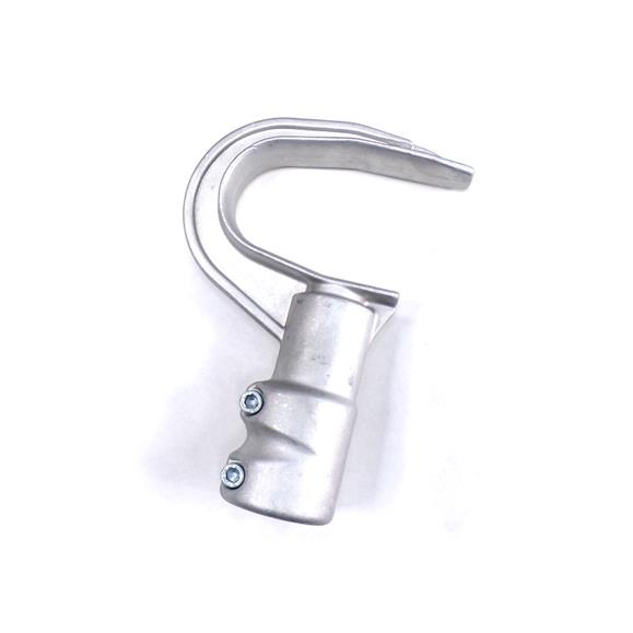 GANCHO ALUMINIO STL , 32 MM, PARA GOMA PASADOR, NO INCLUYE TORNILLERIA