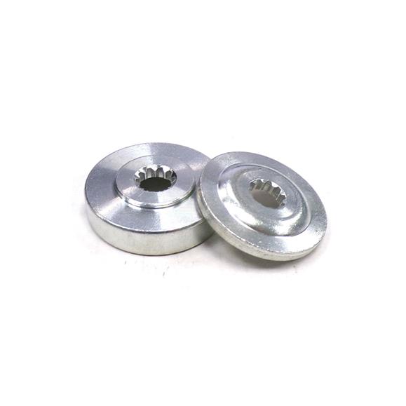 SET 2 DISCOS CABEZAL 24, 25, 26 MM DIAM EXT. 45 MM, 10 ESTRIAS