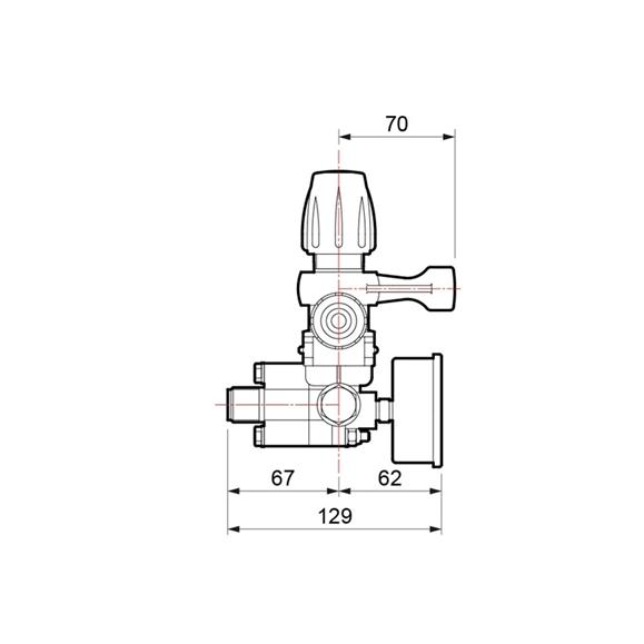 MANDO REGULADOR PRESION COMPLETO MC-25