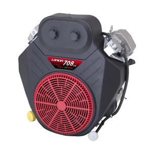 MOTOR BICILINDRICO LONCIN, 708 CC, 22 HP,  EJE VERTICAL 25,4 X 80 MM