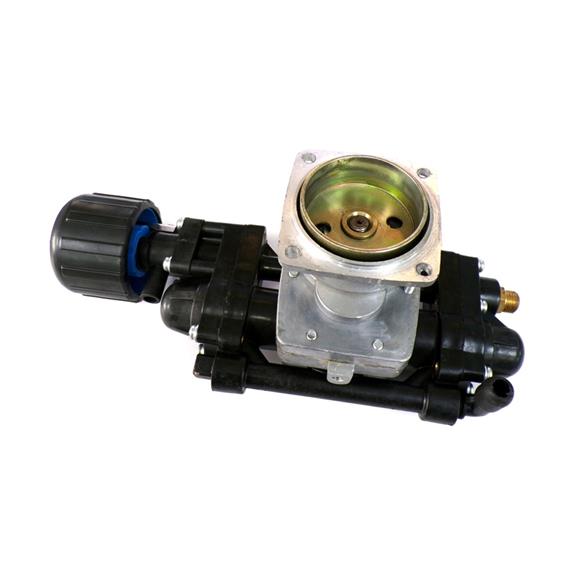 BOMBA COMPLETA CON REDUCTORA , PRES 25 BAR Y 7 L/MIN, PARA EMBRAGUE 54 MM