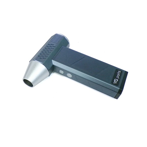 PISTOLA SOPLADOR PARA TALLER Y LIMPIEZA , POT 160W, CON BATERIA LITIO 2.5 AH