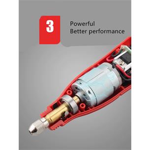 AFILADORA PORTATIL BATERIA LITIO, INCLUYE 3 PIEDRAS AFILADO, 3.6 V, 1500 mAH