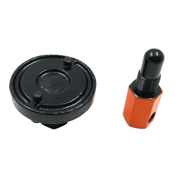 EXTRACTOR EMBRAGUE DE 2 TETONES CON TOPE PISTON