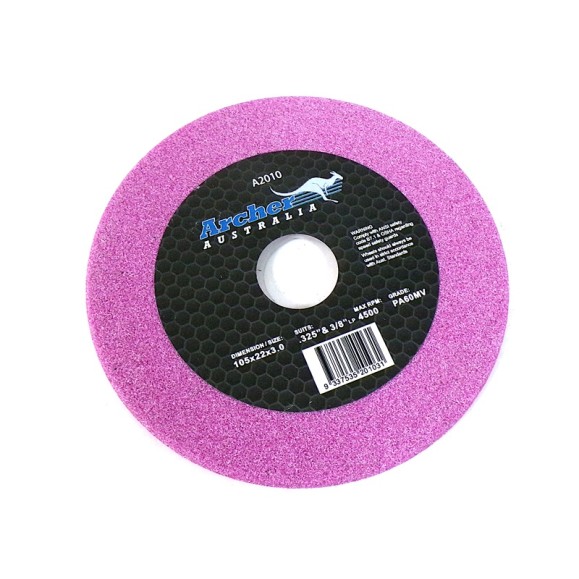 DISCO AFILADO 105 X 22 X 3.2 MM PARA GALGAS 1/4, .325, 3/8-BP