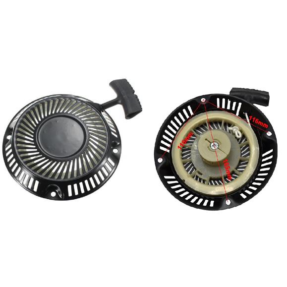 ARRANQUE CORTACESPED CHINO 1P60/64 , DISTANCIA AGUJEROS 165 MM