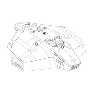 CONJUNTO DE CARCASA SUPERIOR