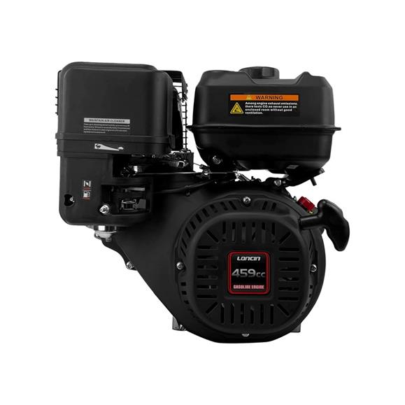 MOTOR LONCIN 459 CC, 18 HP,ARRANQUE MANUAL/ELECTRICO, EJE 25 MM