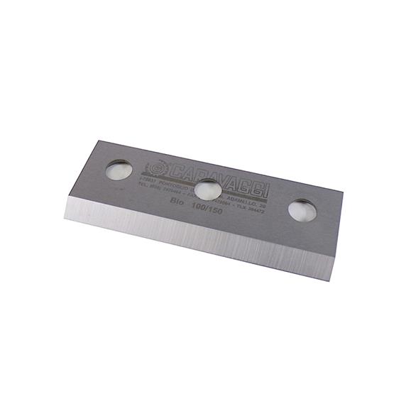 CUCHILLA BIO-100, BIO-150, BIO-200, DIMEN 105 X 38 MM X 5,6 MM,AGUJERO 10 MM
