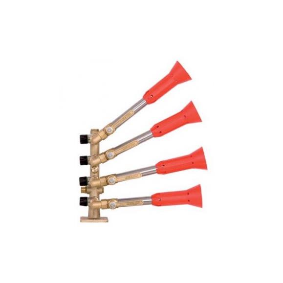 COLUMNA LATON 4 BOQUILLAS TURBO CON ANTIGOTA