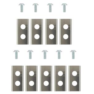 PACK 12 CUCHILLAS Y TORNILLOS 36 X 18 X 1 MM, M1000, WG754E, WG791, WG793, WG794, WG795