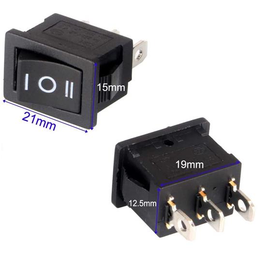 INTERRUPTOR 3 POSICIONES NK-330 NK-260 NK-261, XL601-101A