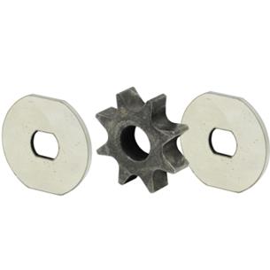PIÑON CADENA 1/4",8 DIENTES,KM,FT-HM,HT56C,HT70,HT70K,HT75,HT100,HT101,HT102,HT103,HT130,HT131, HT13