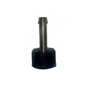 RACORD PLASTICO ROSCA 18 MM  PARA MANGUERA MATABI, VG-16M ESPIGA DE 8MM METAL