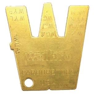 GALGAS WALBRO, GUIA PARA REGULACION DE CARBURADORES WALBRO