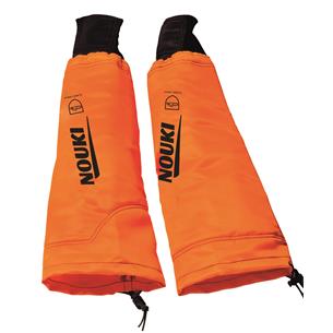 JUEGO MANGUITOS ANTI-CORTE NARANJA TALLA UNICA. PROTECCION 360. ELASTICO EN CODOS. CLASE 0 - 16 M/S