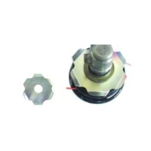 CUCHILLA DISCO ANTI-ATASCO DIAM 25,4 MM 6 ALETAS