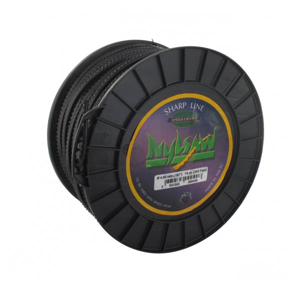 BOBINA NYLON DENTADO "NYLSAW" 4 MM X 74 MTS