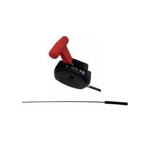 MANDO ACELERADOR POS. DERCHA - DIAM. ALOJ. 5MM, LONG 169MM, FUNDA 159MM