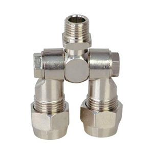 PORTABOQUILLAS DOBLE ARTICULADO METALICO 1/4 MACHO
