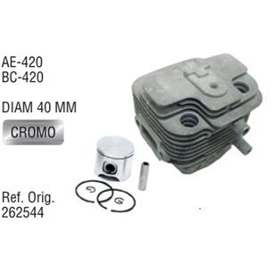 KIT DE CILINDRO Y PISTON AE-420 BC-420H DIAM. 40 MM