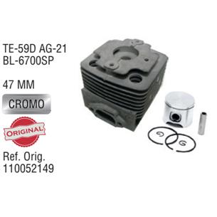 KIT DE CILINDRO Y PISTON TE-59D AG-21 BL-6700SP DIAM. 47 MM