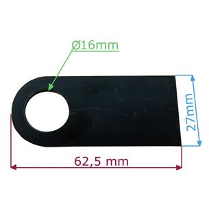 CUCHILLA ESCARIFICADOR  YLM-S500, S-500