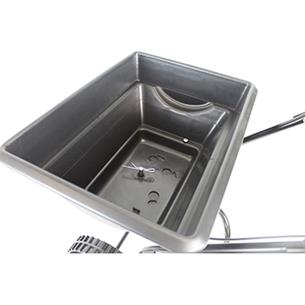 SEMBRADORA ESPARCIDORA 25KG CAPACIDAD, ALCANCE 3 MTS, RUEDAS 8"