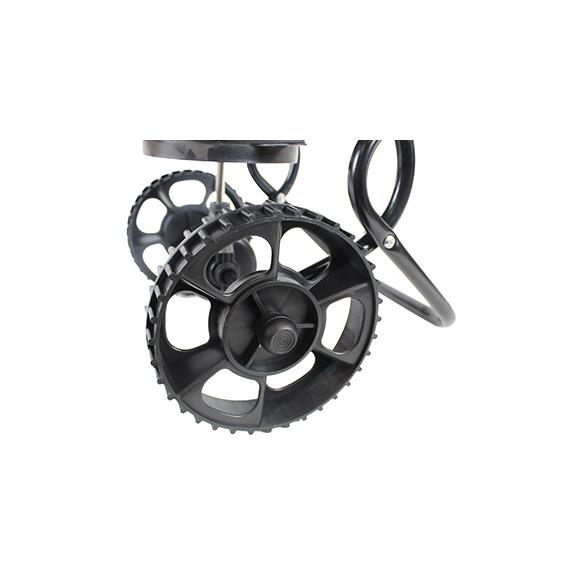 SEMBRADORA ESPARCIDORA 25KG CAPACIDAD, ALCANCE 3 MTS, RUEDAS 8"