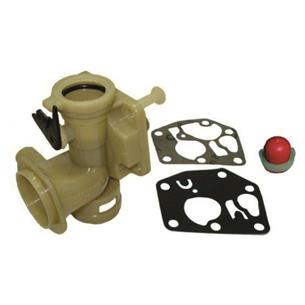 CARBURADOR COMPLETO 3,5 HP CON MEMBRANAS Y CEBADOR