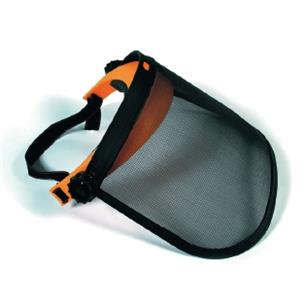 PANTALLA PROTECTORA VISOR METALICO CON ADAPTACION TRASERA Y CINTA ELASTICA