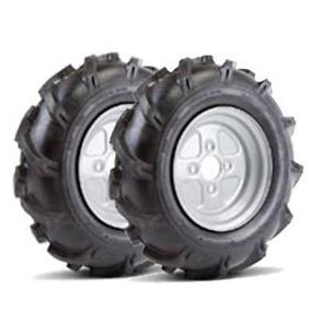 JUEGO RUEDAS 5.00-10, ATAQUE CHINO 80MM ENTRE AGUJERO, 10MM AGUJERO